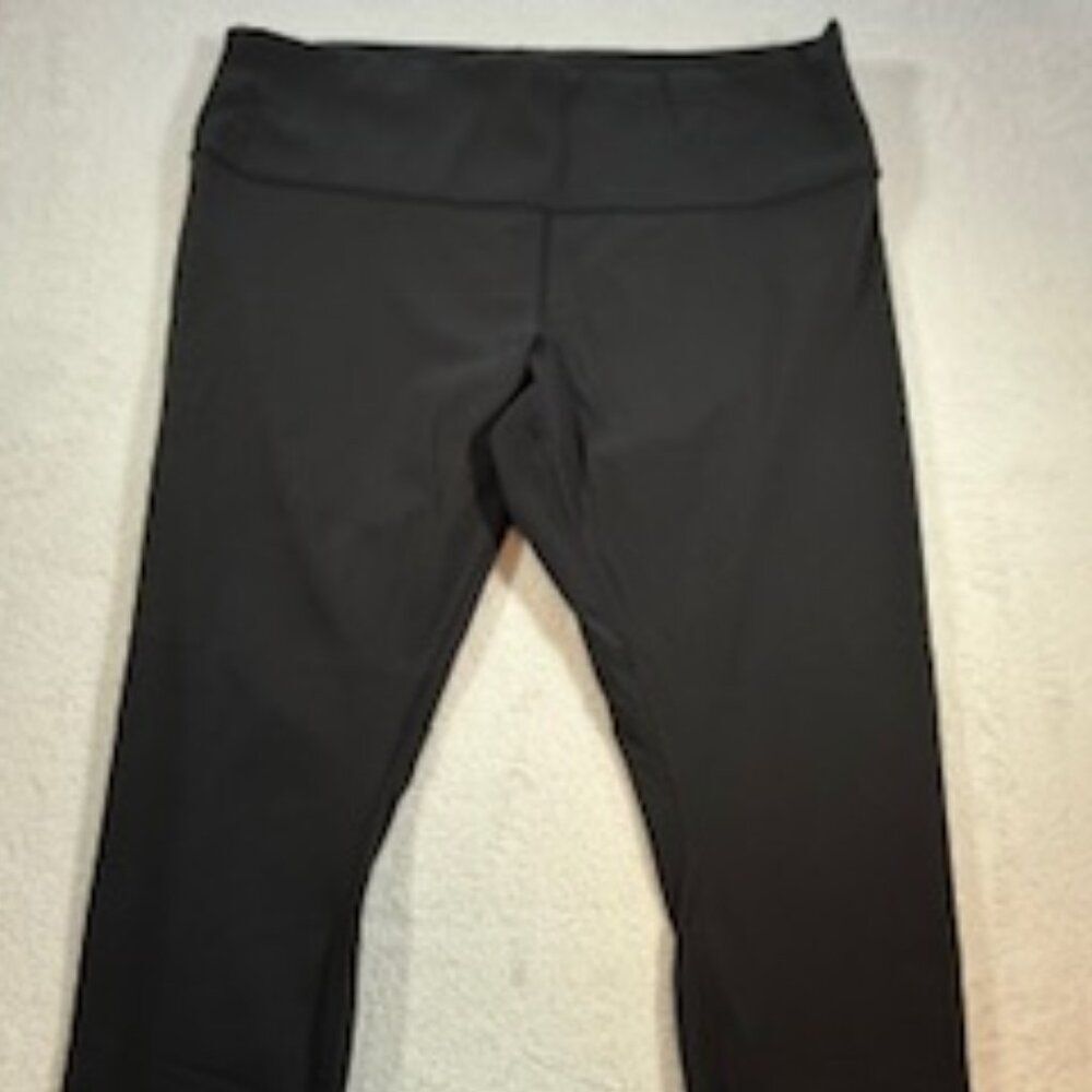 Lululemon Black Wunder Under High-Rise Tight Full-On Luxtreme Womens Size 18 - Picture 2 of 7